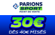 Bon ParionsSport Point de Vente 30 Bon ParionsSport Point de Vente 30